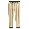 Fleece Lined Winter Jogger Pants Men