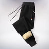 Fleece Lined Winter Jogger Pants Men