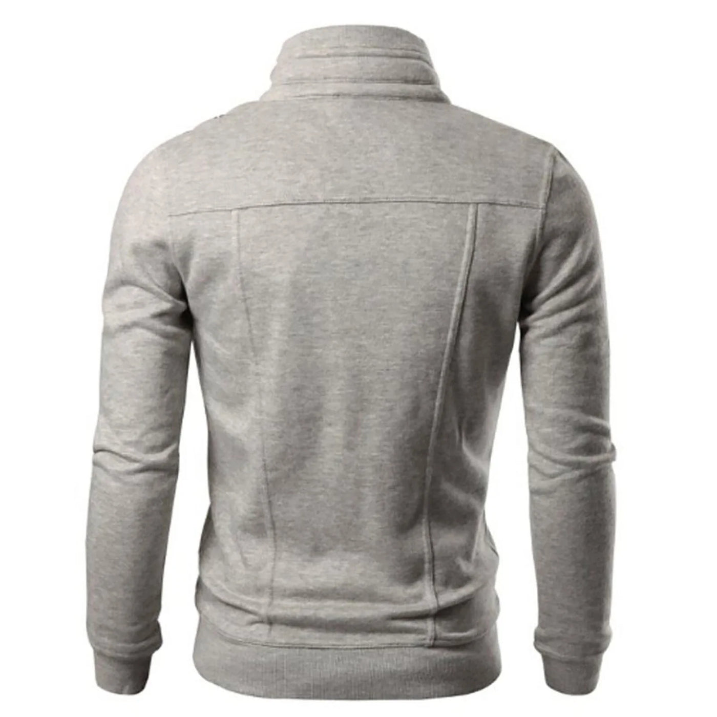 Slim Fit Zip-Up Casual Jacket Men