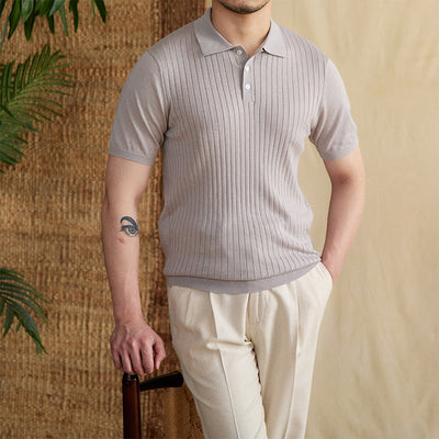 Old Money Poloshirt Herren-3