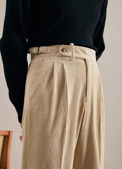 Lester - Elegant Tailored Linen Pants