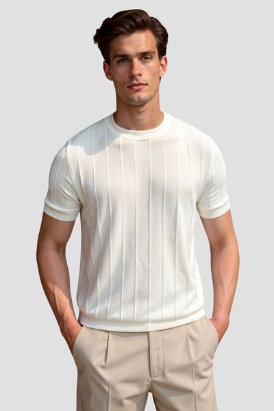 Old Money Streifen T-Shirt-2
