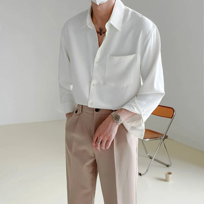 Harvey - Old Money Oversized Linen Shirt