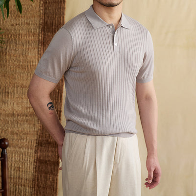 Old Money Poloshirt Herren-5