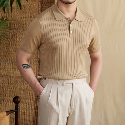 Old Money Poloshirt Herren-6