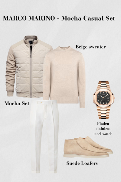 Mocha Casual Set