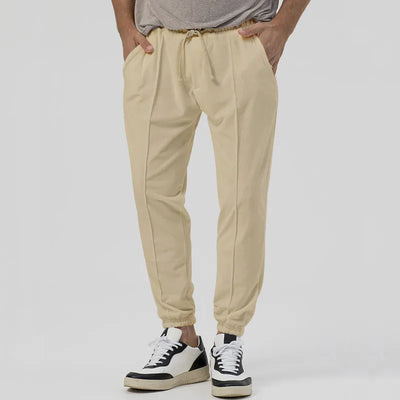 Ronan - Mens Linen Drawstring Trousers