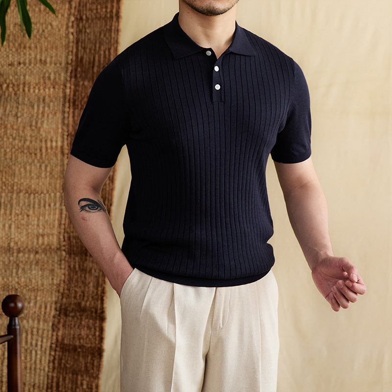 Old Money Poloshirt Herren-2
