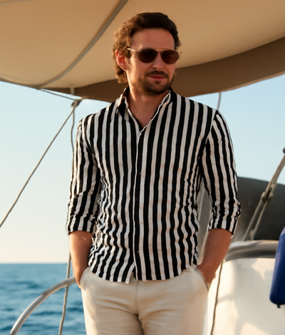 Jackson - Timeless Striped Mens Shirt