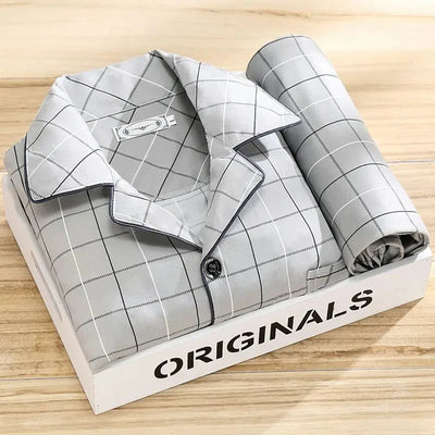 Long-Sleeved  Striped Pyjama Set Men