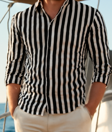 Jackson - Timeless Striped Mens Shirt