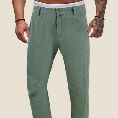 Donovan - Old Money Mens Linen Pants