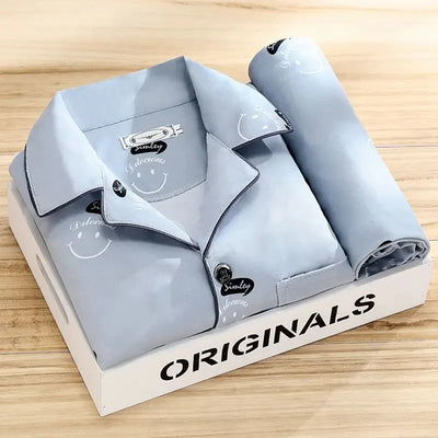 Long-Sleeved  Striped Pyjama Set Men