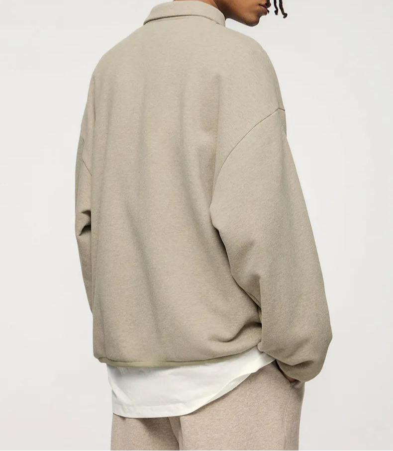Yael - Old Money Wool Polo Sweater