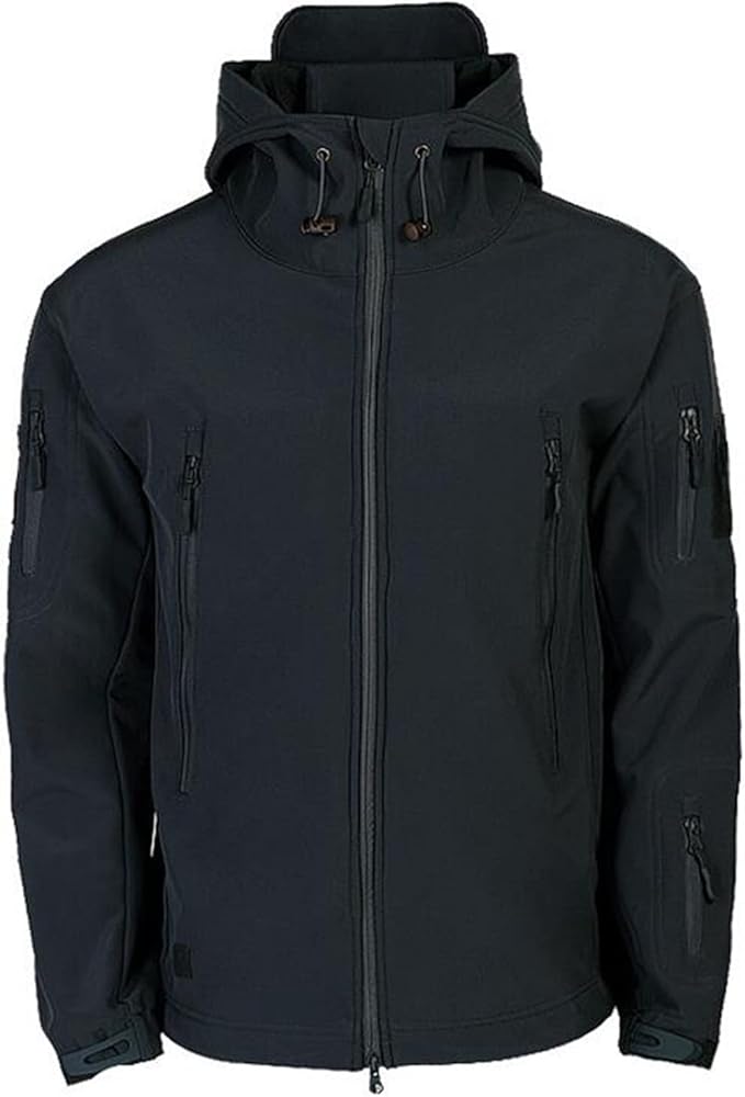 Tactical Hooded Softshell Jacket Men