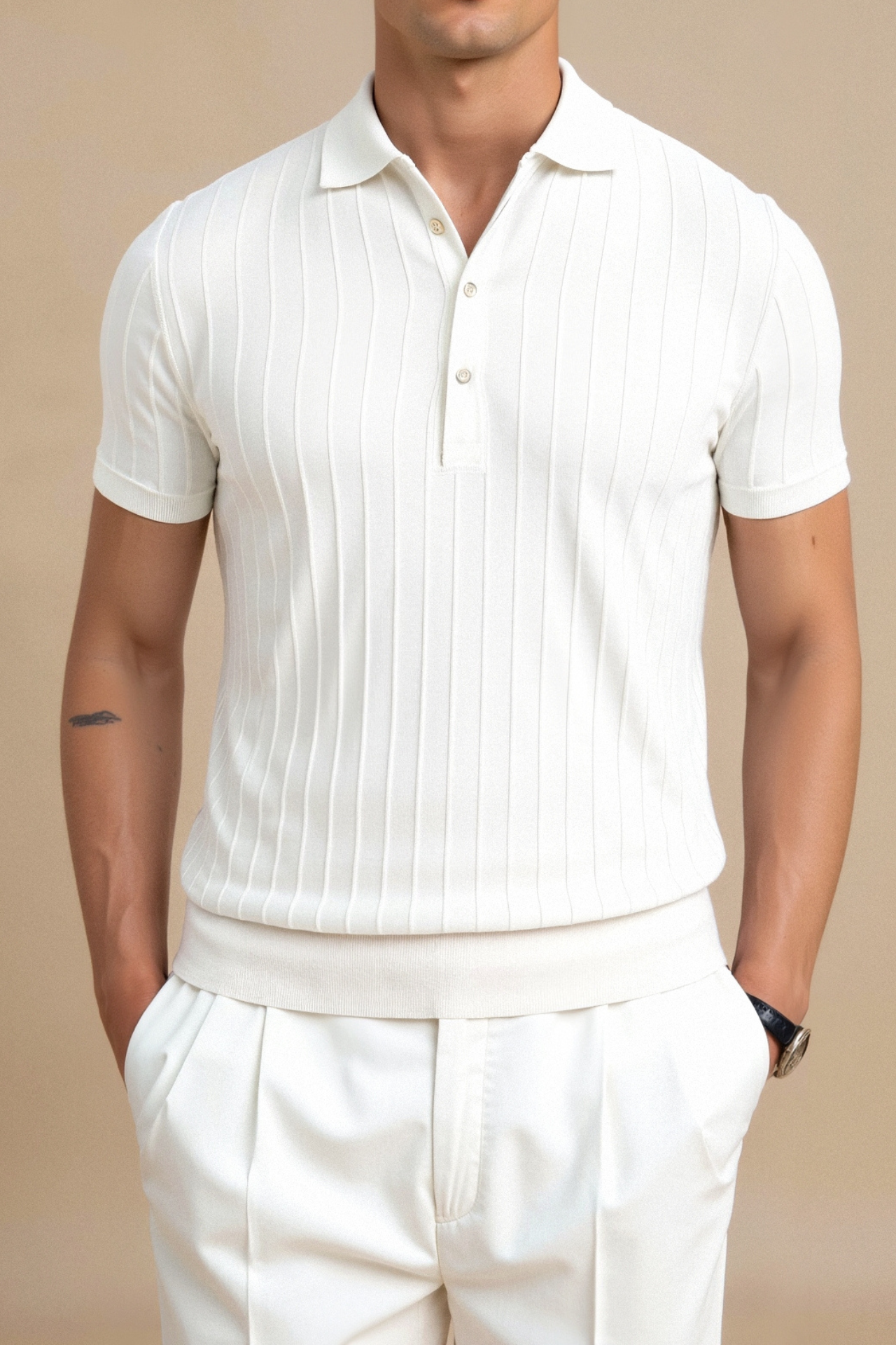 Herren Poloshirt Old Money-5