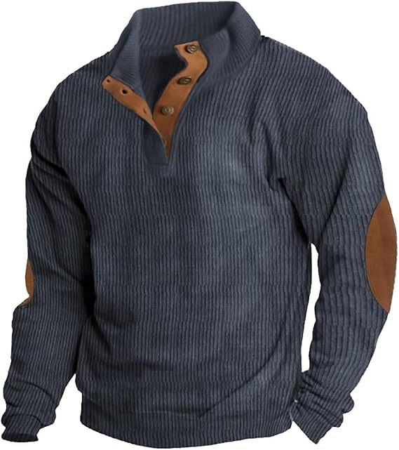 Nilo – Relaxed Fit Wool Knit Jumper for Men