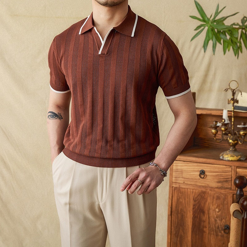 Old Money Polo Shirt-4