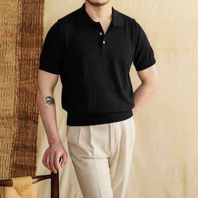 Old Money Poloshirt Herren-6