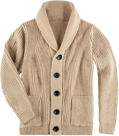 Lennox – Shawl Collar Knitted Cardigan Men