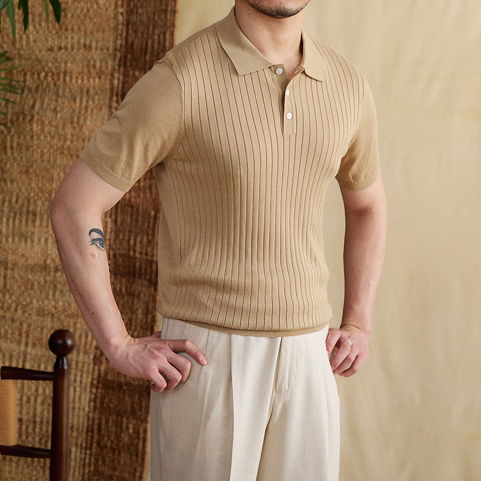 Old Money Poloshirt Herren-4