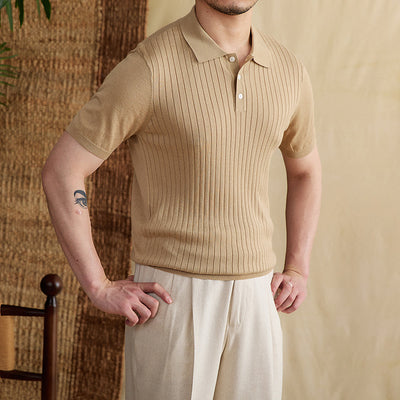 Old Money Poloshirt Herren-4