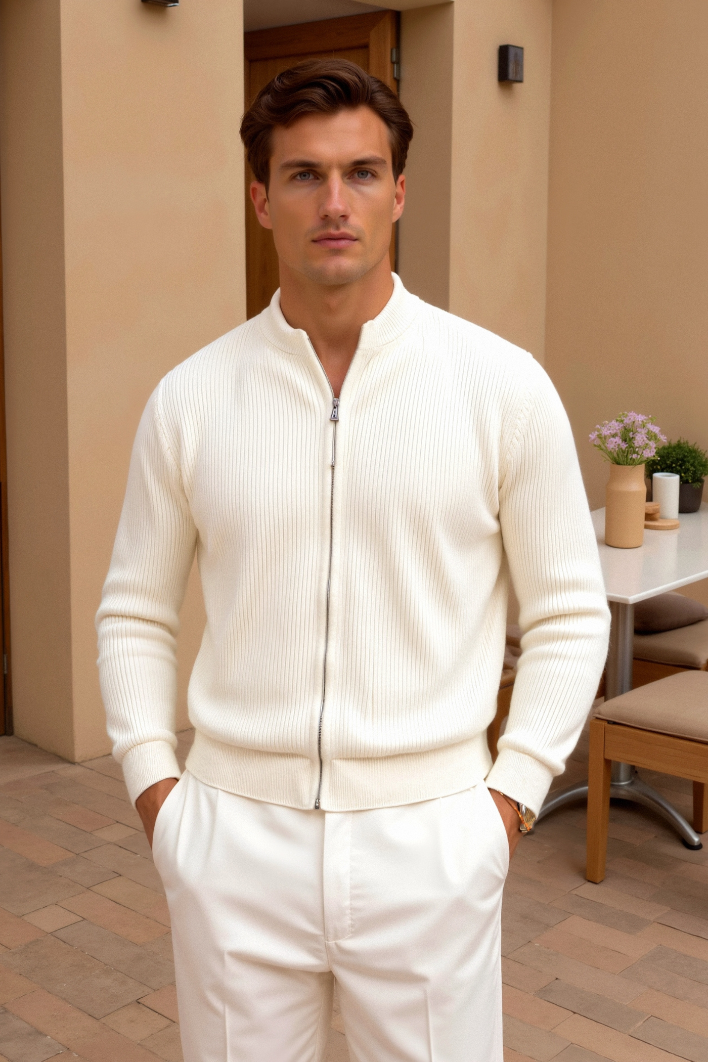 Old Money Pullover Damen-1