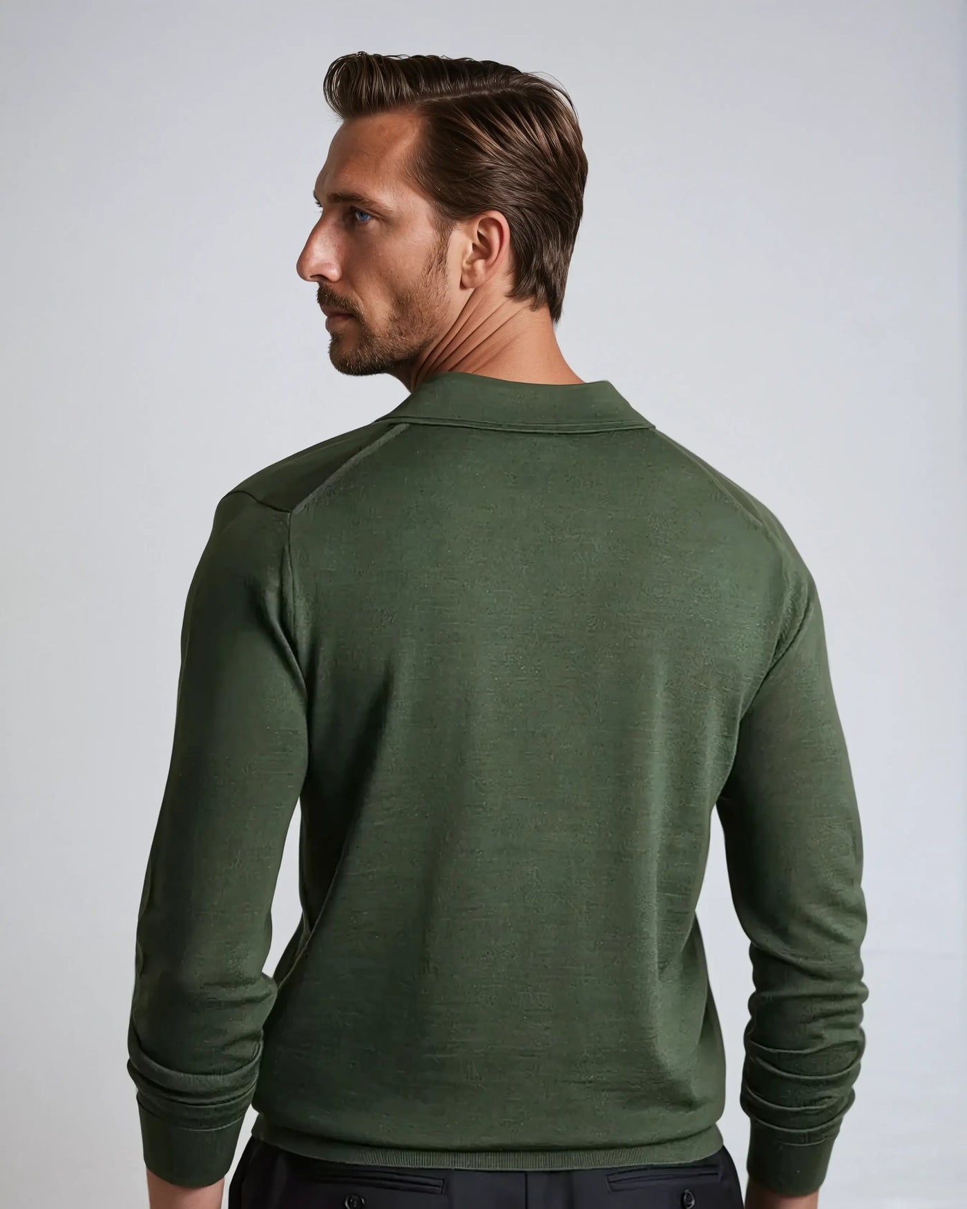 Cesar - Casual Long Sleeve Polo