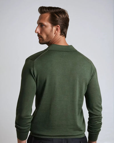 Cesar - Casual Long Sleeve Polo