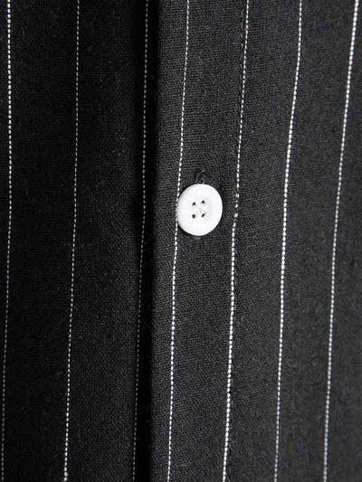 Herren Hemd Kurzarm Gestreift-6