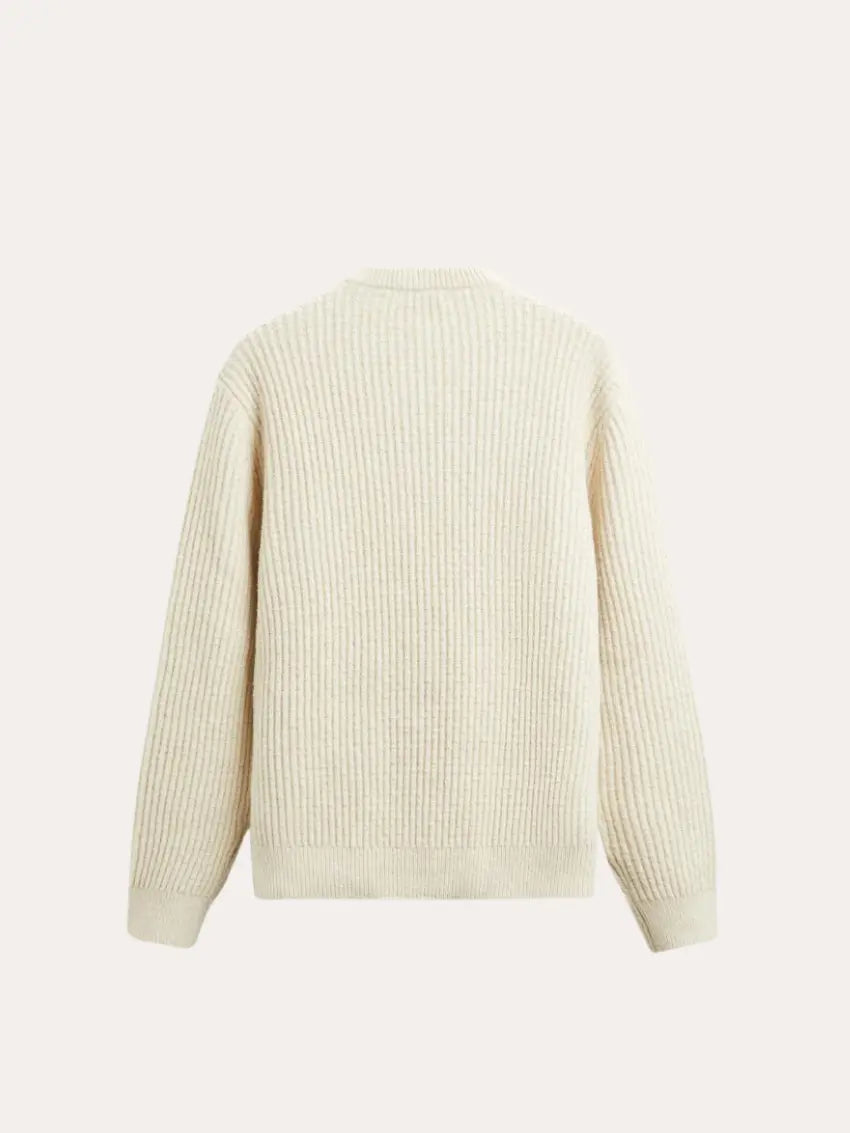 Donald - Crewneck Ribbed Knitted Jumper Men