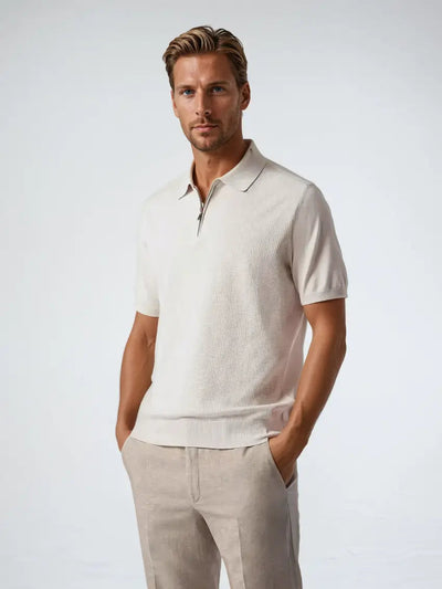 Variant image for Herren Poloshirt Beige-1