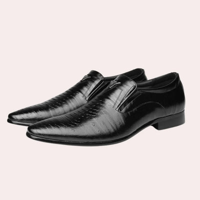 Vintage Slip On PU Leather Office Shoes
