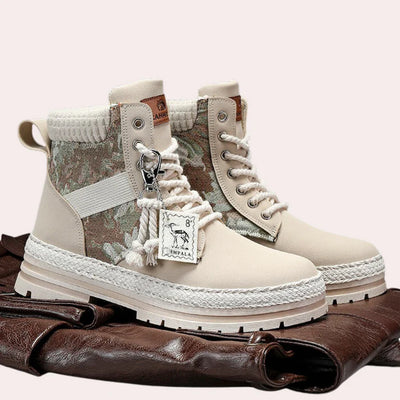 Streetwear Ankle Boots - Warm & Durable Sole
