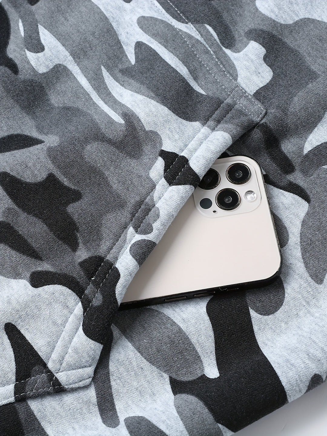 Camouflage Knitted Men's Tracksuit