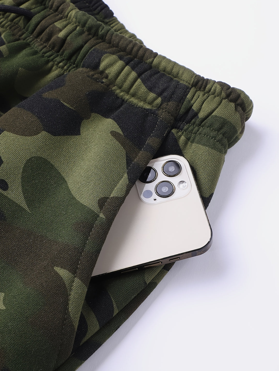 Camouflage Knitted Men's Tracksuit