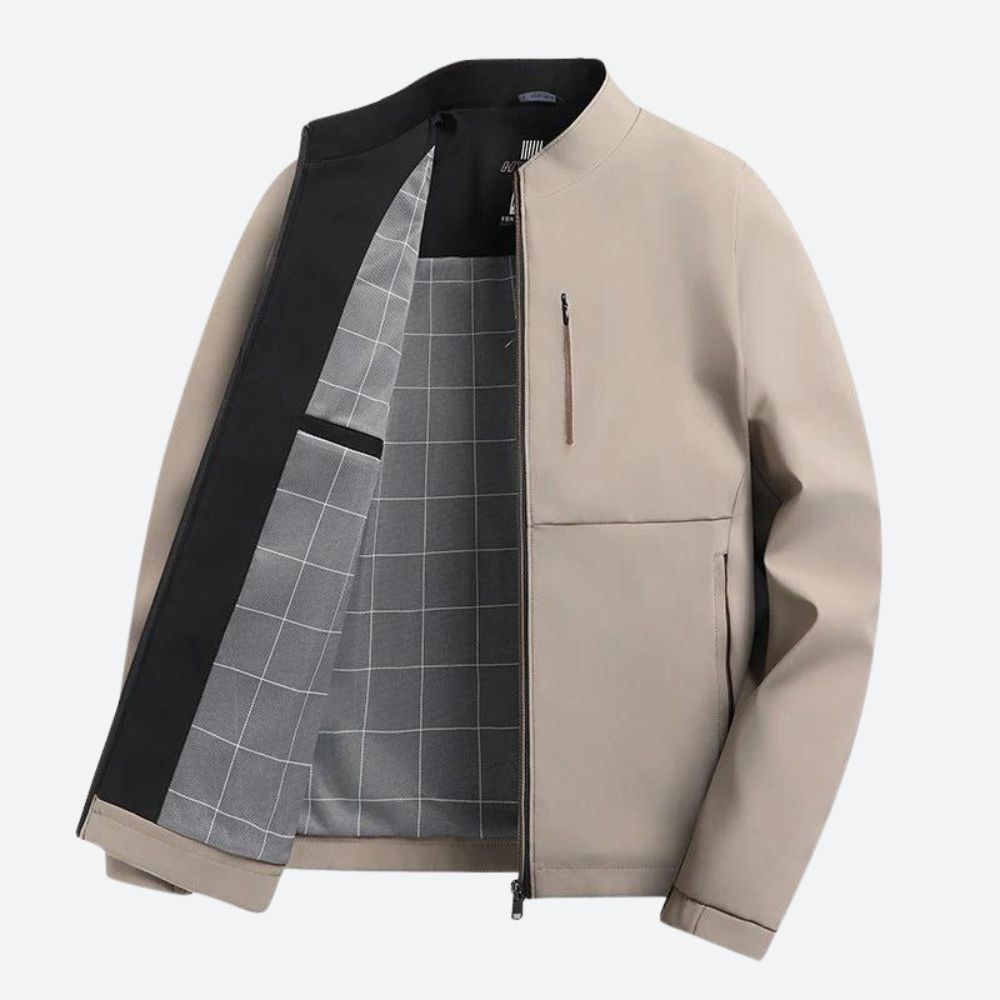 Wind-Resistant Fleece Jacket Men