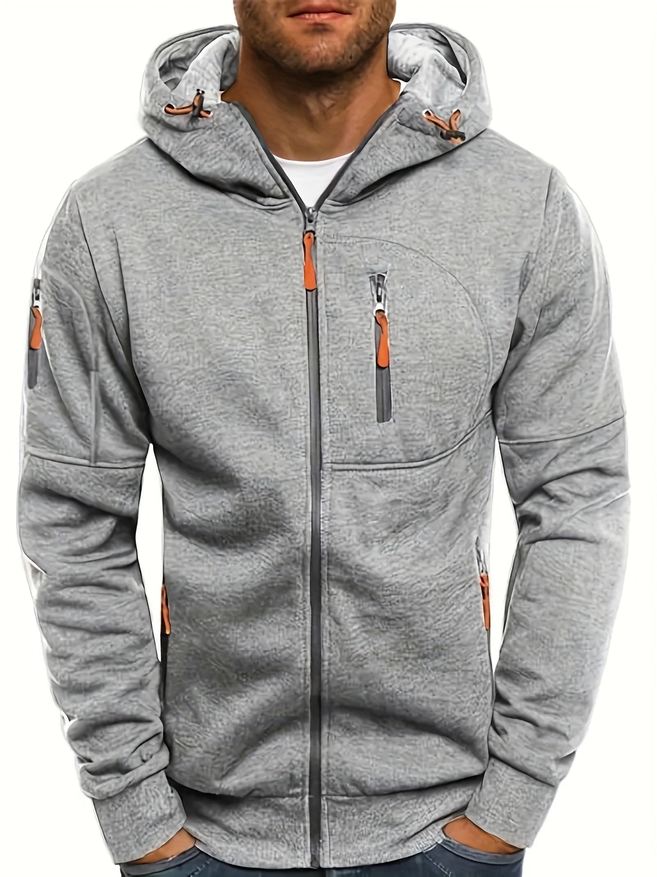 Casual Outdoor Zip Hoodie