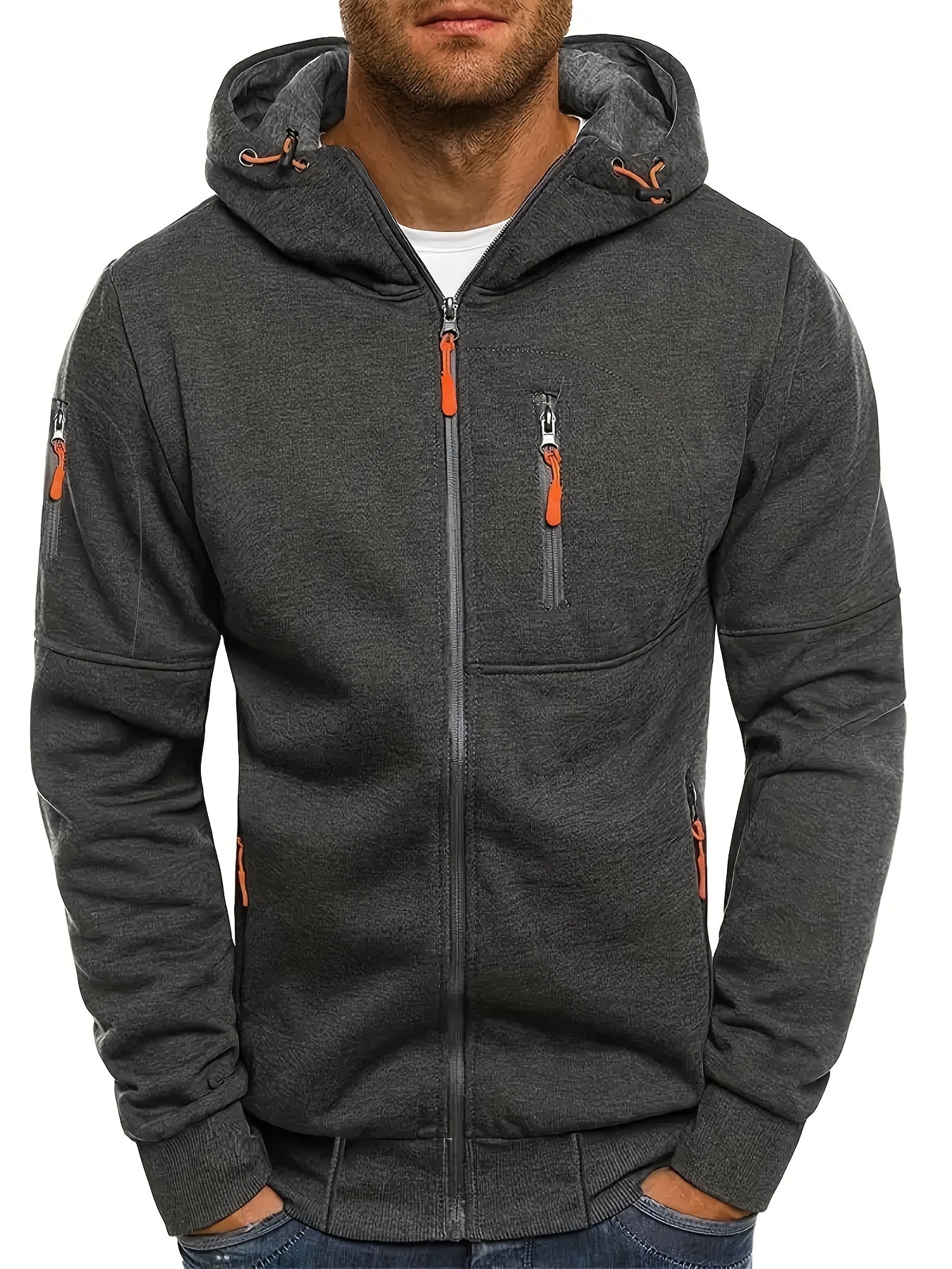 Casual Outdoor Zip Hoodie