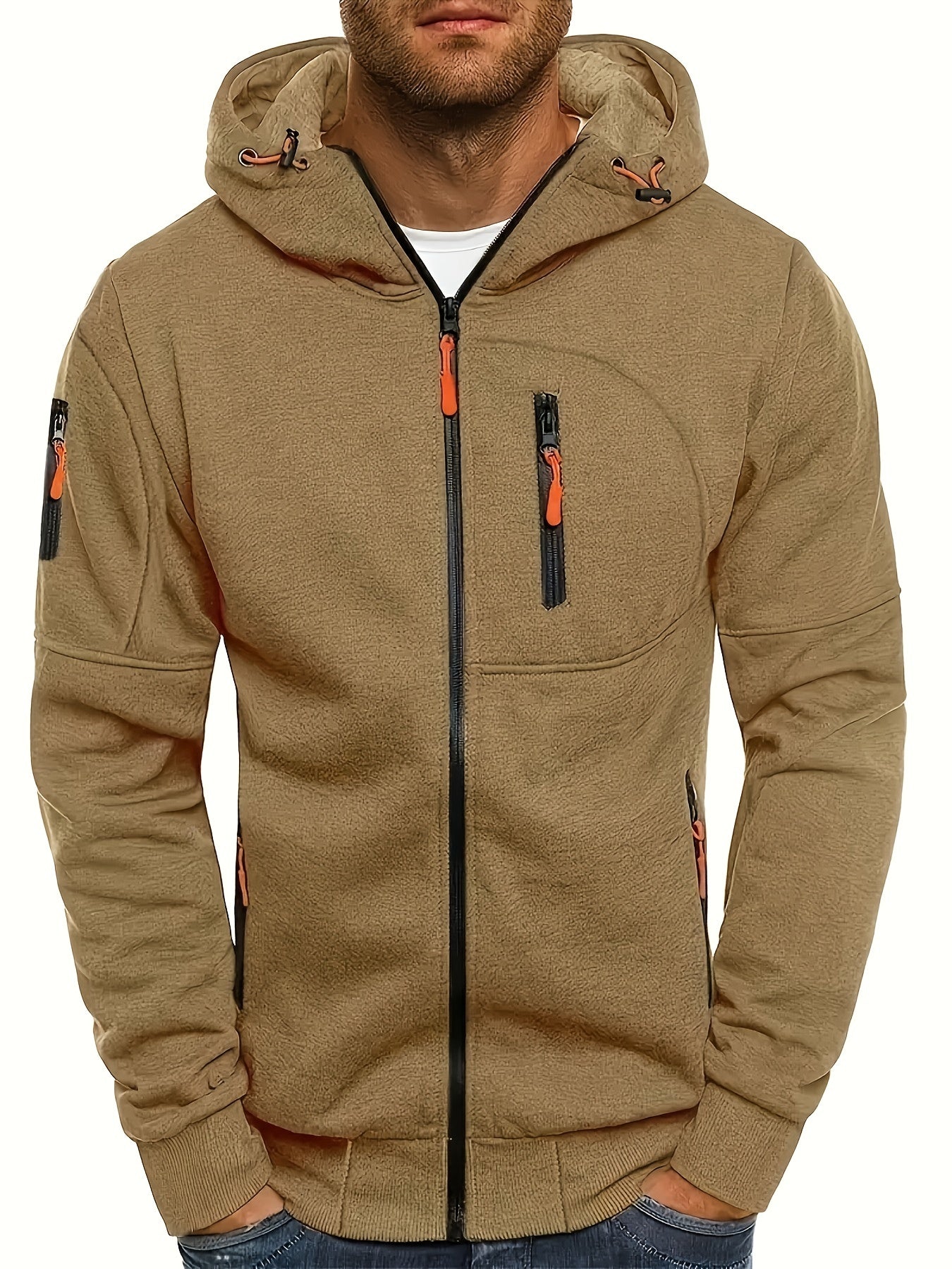 Casual Outdoor Zip Hoodie