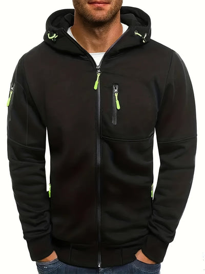 Casual Outdoor Zip Hoodie