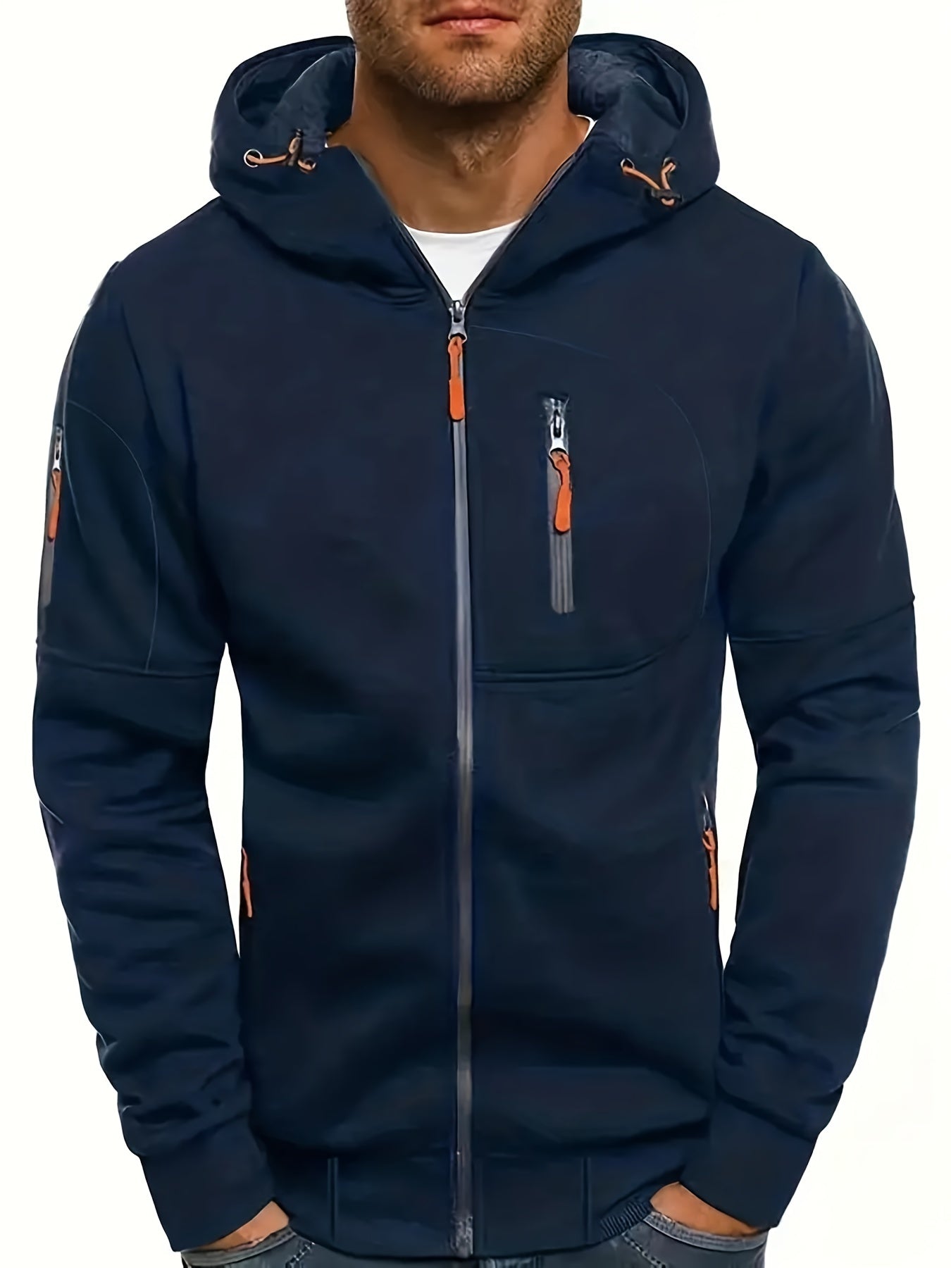 Casual Outdoor Zip Hoodie