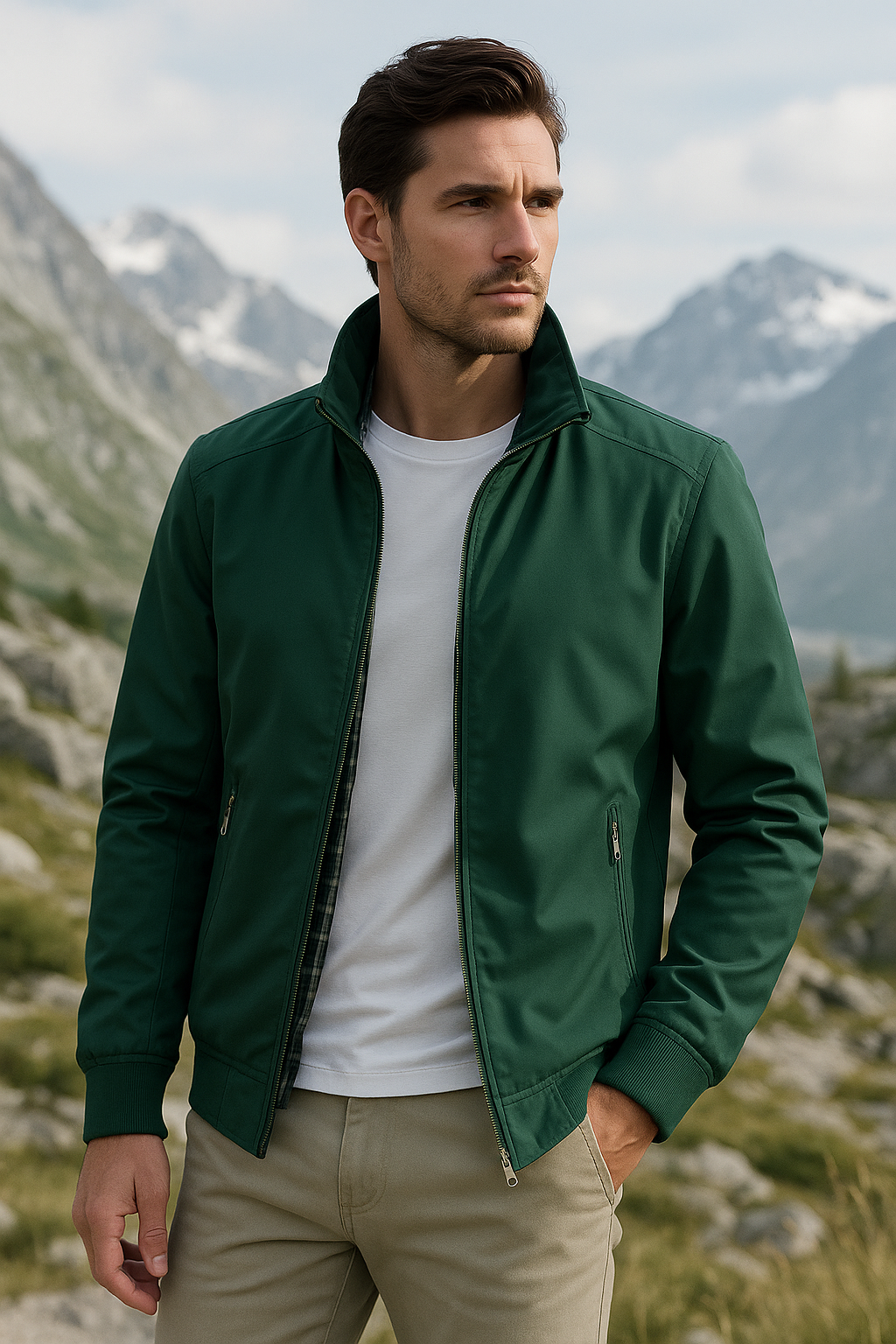 Herren Sommerjacke Old Money-6
