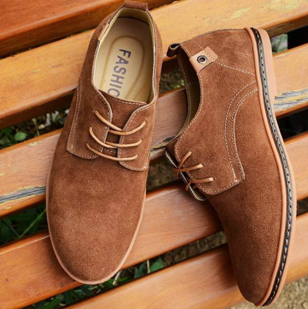 Classic Casual Men's Brogue Shoes