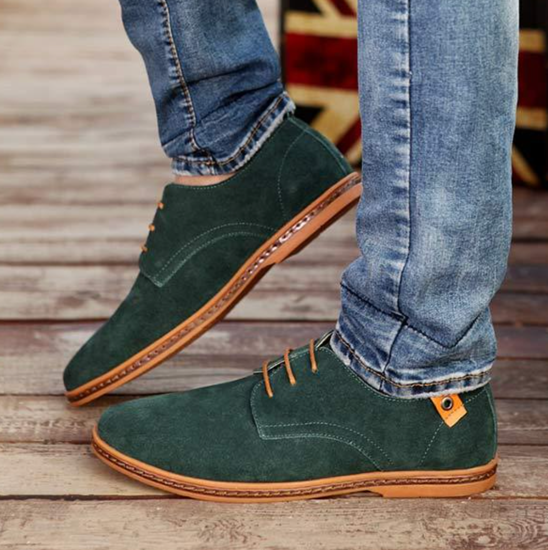 Classic Casual Men's Brogue Shoes