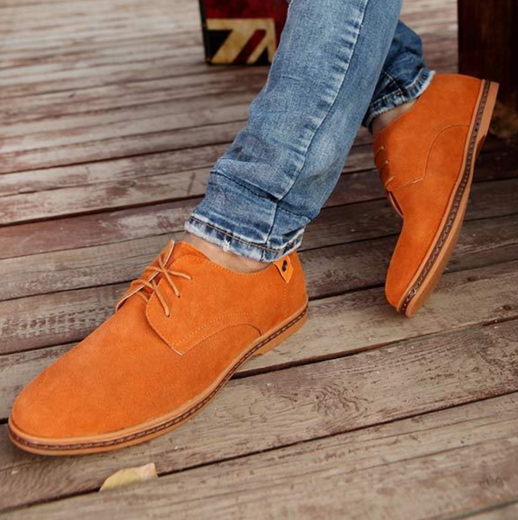 Classic Casual Men's Brogue Shoes