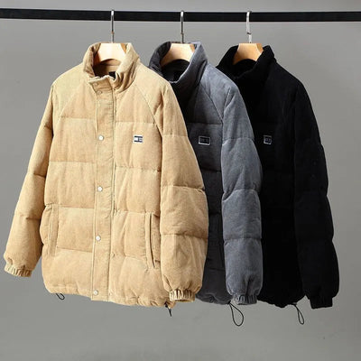 Harry - Classic Corduroy Puffer Men's Jacket