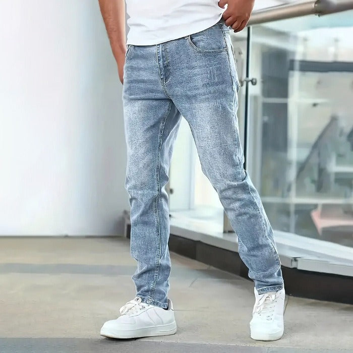 Classic Flared Denim Jeans for Men