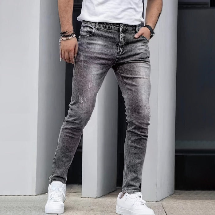 Classic Flared Denim Jeans for Men
