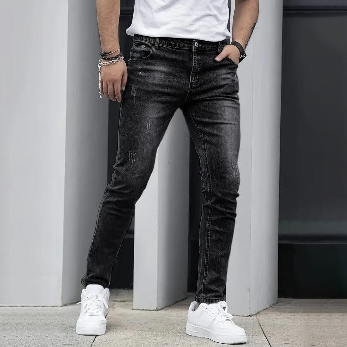 Classic Flared Denim Jeans for Men